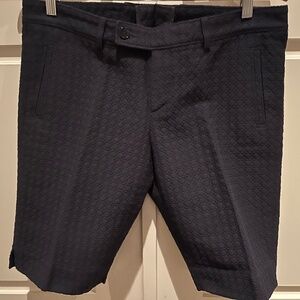 Bogner Quilted Bermuda-style Shorts - Navy
